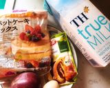 Hình bước làm 1 của món Muffin chanh dây