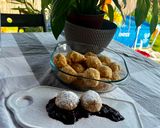 Édes túrógombóc főzés nélkül recept fázis 3 fotója
