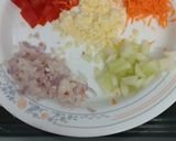 A picture of step 1 of Chattny sandwiches, tringal.