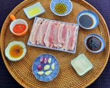 Hình bước làm 1 của món Thịt ba chỉ nướng