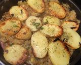 Foto del paso 4 de la receta: Hígado con cebolla y papas