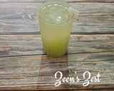 A picture of step 4 of Lychee and Mint Juice.
