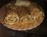 A picture of step 6 of Pancakes And chicken.