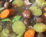 A picture of step 2 of Menestra de Verduras 🌱Spanish veggie soup or stew.
