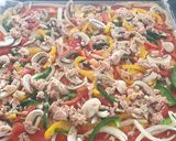 Foto del paso 4 de la receta Pizza casera de verduras y atún