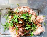 รูปขั้นตอนการทำที่ 2 ของ ลาบหมู (ภาคเหนือ)