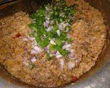 A picture of step 3 of Fish kabab.