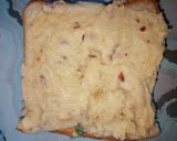 A picture of step 4 of Melting cheese sandwich.