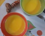 A picture of step 5 of Raw Turmeric milk.