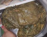 🌿 कम तेल में बने अरबी के पत्तों का पातोड़ 🌿 रेसिपी चरण 9 फोटो