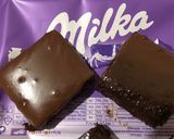 Dupla csokis Milka brownie recept fázis 7 fotója
