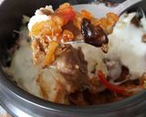 Foto langkah ke 8 dari resep Korean fried shirataki rice with cheese #siapramadan.