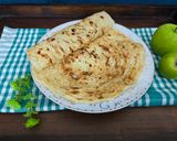 عکس مرحله 1 از دستور پراته ملیباری 🇮🇳 malabar paratha
