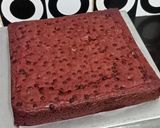 Foto langkah ke 9 dari resep Red Velvet Fudgy Brownies.