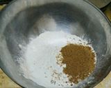A picture of step 3 of Breakfast Bread with dry fruits and tutty fruity.