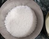 A picture of step 1 of Coconut crumble.