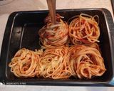 Φωτογραφία βήματος 9 της συνταγής Spaghetti στο φούρνο με mozzarella (γρήγορη, πεντανόστιμη και ελαφριά συνταγή)