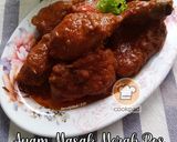 Gambar langkah 5 resipi Ayam Masak Merah Ros.