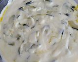 Une image de l'étape 4 de Gratin de courgettes citronné.