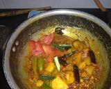 Vegetables Matta Rice with Thakkali Pachadi and Sambhar recipe step 2 photo