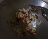 Foto langkah ke 3 dari resep 50. Tumis daun kembang kol with ati sapi+tetelan sapi.