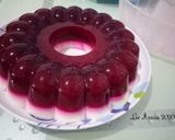 Foto langkah ke 5 dari resep Pudding Buah Naga Lapis Susu.