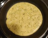 A picture of step 3 of Veg omelette.