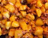 Pas rețetă Cartofi țărănești cu bacon și ceapă 🥓 2 fotografie