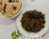 A picture of step 6 of Beans Palya.