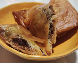 Foto del paso 8 de la receta: Dulce de plátano con masa filo🍌🥜🍫