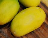 A picture of step 1 of Mango fruity.