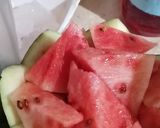 A picture of step 1 of Watermelon juice.
