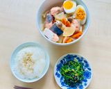 A picture of step 3 of Stewed Radish with Salmon (Rice Cooker).