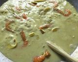 Gambar langkah 7 resipi Masak Lemak Umbut Kelapa dengan Udang.