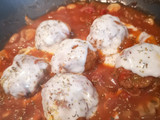 Meatball with tomato sauce