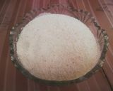 A picture of step 1 of Sooji ka tukri halwa.