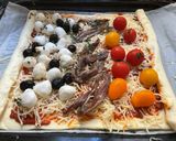 Une image de l'étape 6 de Pizza 🍕 farandole de saveurs 🌶️🥬🫜.