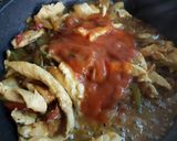 Foto del paso 8 de la receta Fajitas de pollo con nopales y calabaza
