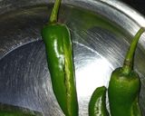 A picture of step 2 of Stuffed Masala Fried Chillies.