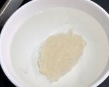 Hình bước làm 1 của món Tổ yến mix táo đỏ & hạt Chia