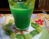 દ્વાક્ષ અને ફુદીનાનો શરબત(grapes and pudina sharbat) રેસીપી સ્ટેપ2ફોટો