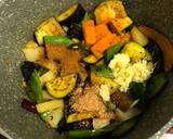 Pui Shaag Chingri Chorchori (Malabar Spinach Curry) recipe step 5 photo