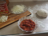 Pizza de res enlatada