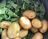 Foto del paso 1 de la receta: Judías con patatas y huevo