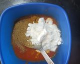 A picture of step 2 of Turai Sabji with coconut gravy.