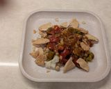 A picture of step 9 of Manchurian Chaat.