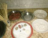 A picture of step 5 of Grilled Camel Kofta.