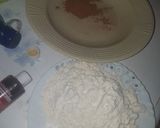 A picture of step 1 of Redvelvet cupcakes.