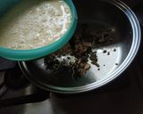 A picture of step 4 of Mix Dal Mangode Kadhi.