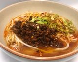 A picture of step 13 of Beef Sauce Dan Dan Noodles.
